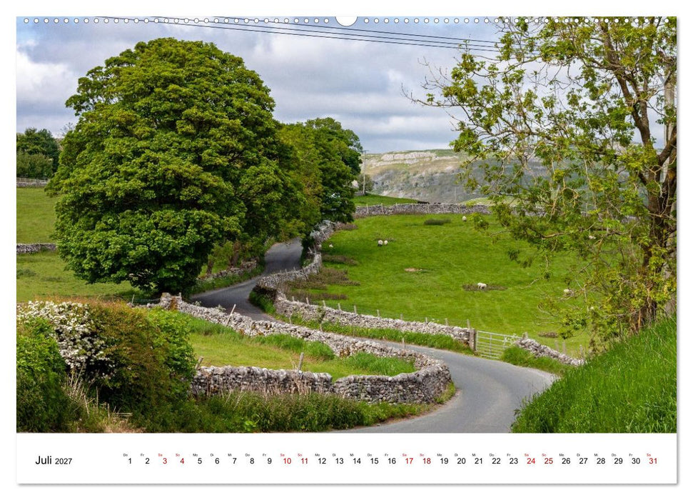 Traumstraßen in England (CALVENDO Premium Wandkalender 2027)