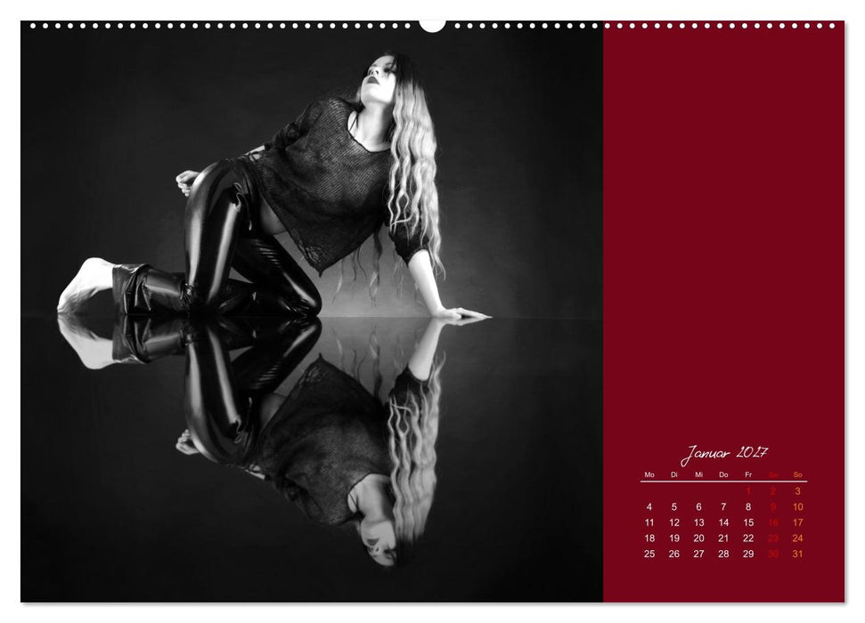 Schwarzweiß im Quadrat (CALVENDO Premium Wandkalender 2027)