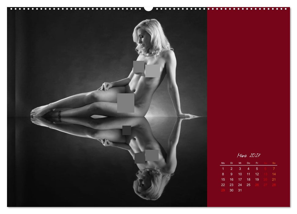 Schwarzweiß im Quadrat (CALVENDO Premium Wandkalender 2027)