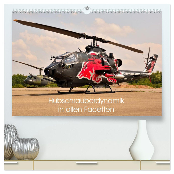Hubschrauberdynamik in allen Facetten (CALVENDO Premium Wandkalender 2027)