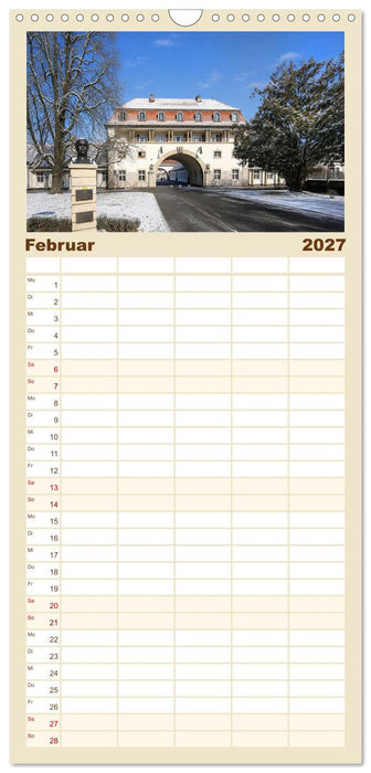 Bad Nauheim Kurstadt (CALVENDO Familienplaner 2027)