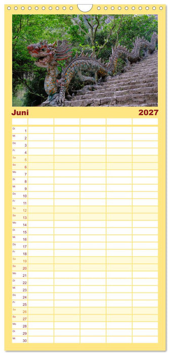 Vietnams verborgenes Paradies (CALVENDO Familienplaner 2027)