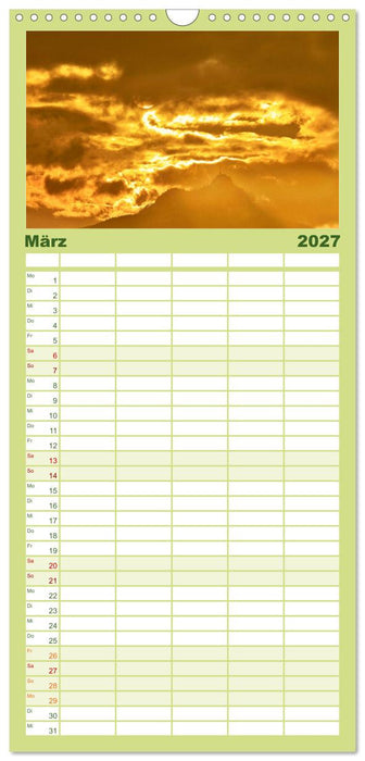 Allgäuer Alpen 2027 (CALVENDO Familienplaner 2027)