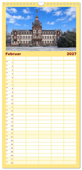 Hanau Kurpark und Kesselstadt (CALVENDO Familienplaner 2027)