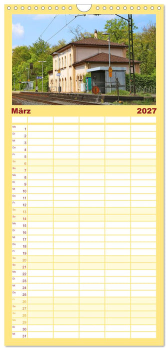 Hanau Kurpark und Kesselstadt (CALVENDO Familienplaner 2027)