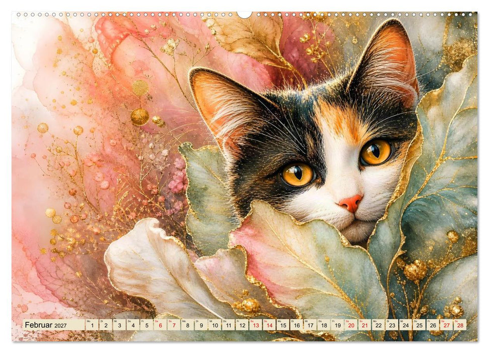 Floras Samtpfoten (CALVENDO Premium Wandkalender 2027)
