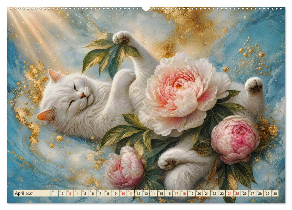 Floras Samtpfoten (CALVENDO Premium Wandkalender 2027)