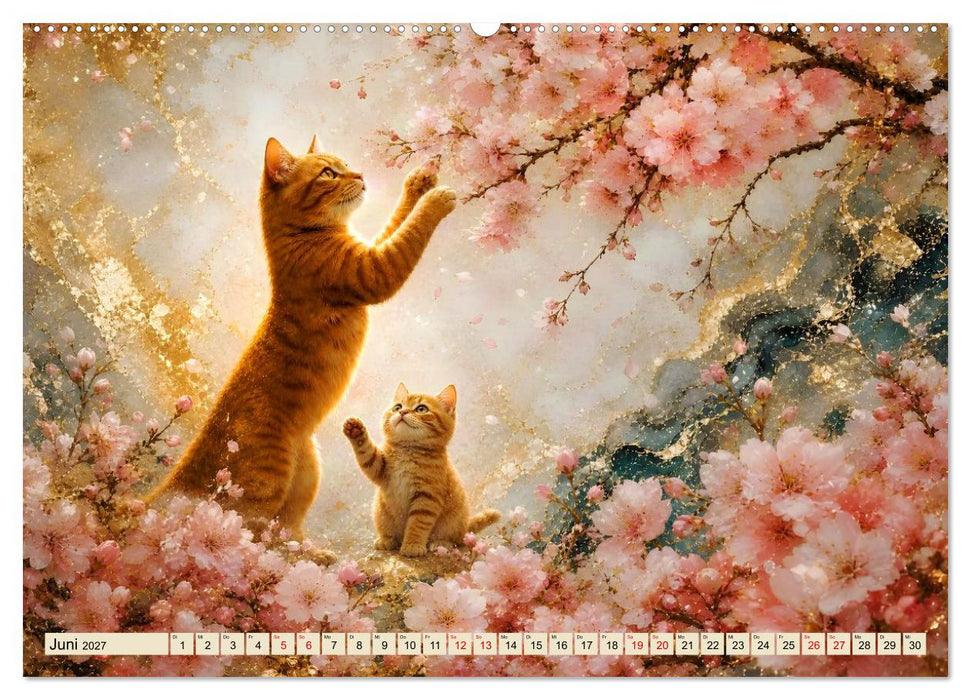 Floras Samtpfoten (CALVENDO Premium Wandkalender 2027)