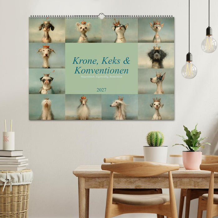 Krone, Keks und Konventionen (CALVENDO Wandkalender 2027)