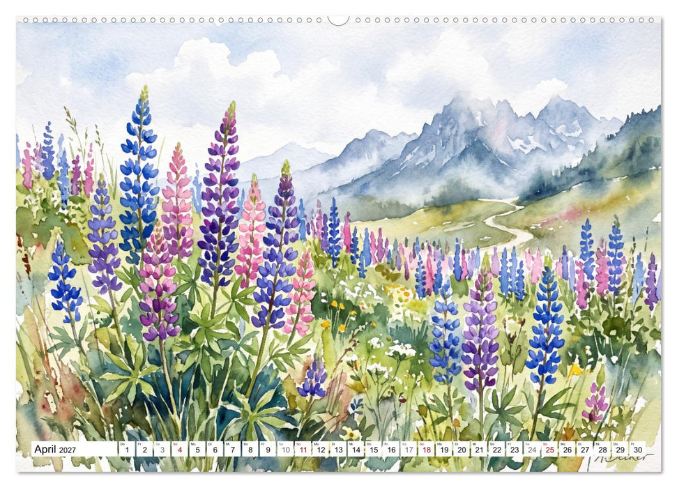 Blütenzauber des Sommers (CALVENDO Wandkalender 2027)