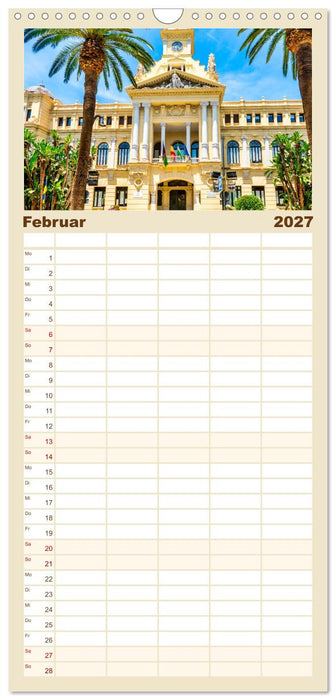 Sonniges Andalusien (CALVENDO Familienplaner 2027)