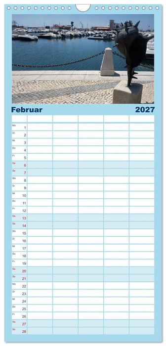 Faro - Die schönsten Algarve-Momente (CALVENDO Familienplaner 2027)
