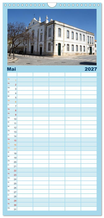 Faro - Die schönsten Algarve-Momente (CALVENDO Familienplaner 2027)