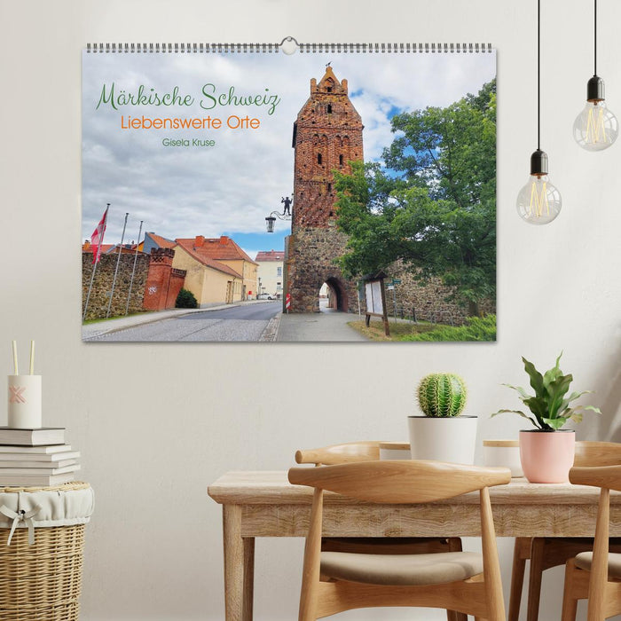 Märkische Schweiz - Liebenswerte Orte (CALVENDO Wandkalender 2027)