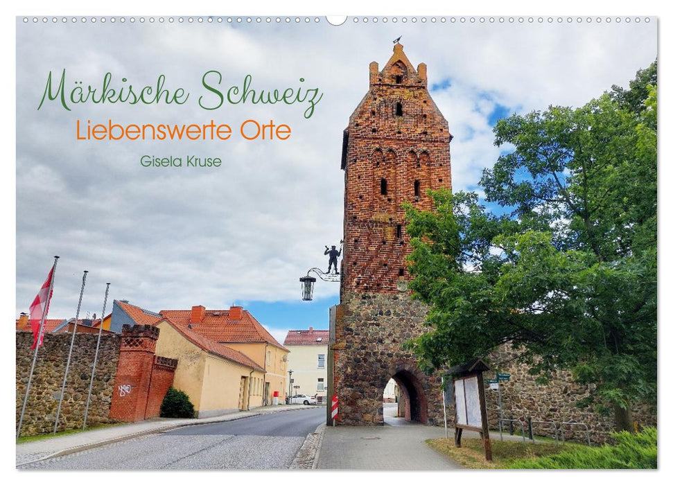 Märkische Schweiz - Liebenswerte Orte (CALVENDO Wandkalender 2027)
