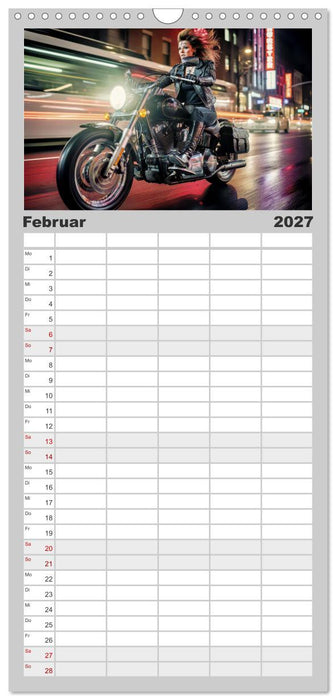Rockerglück (CALVENDO Familienplaner 2027)