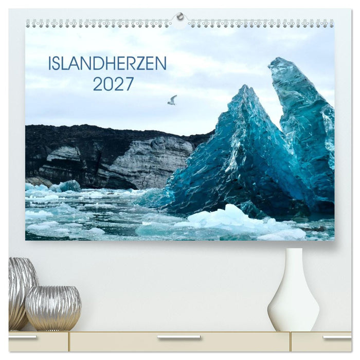 Islandherzen (CALVENDO Premium Wandkalender 2027)