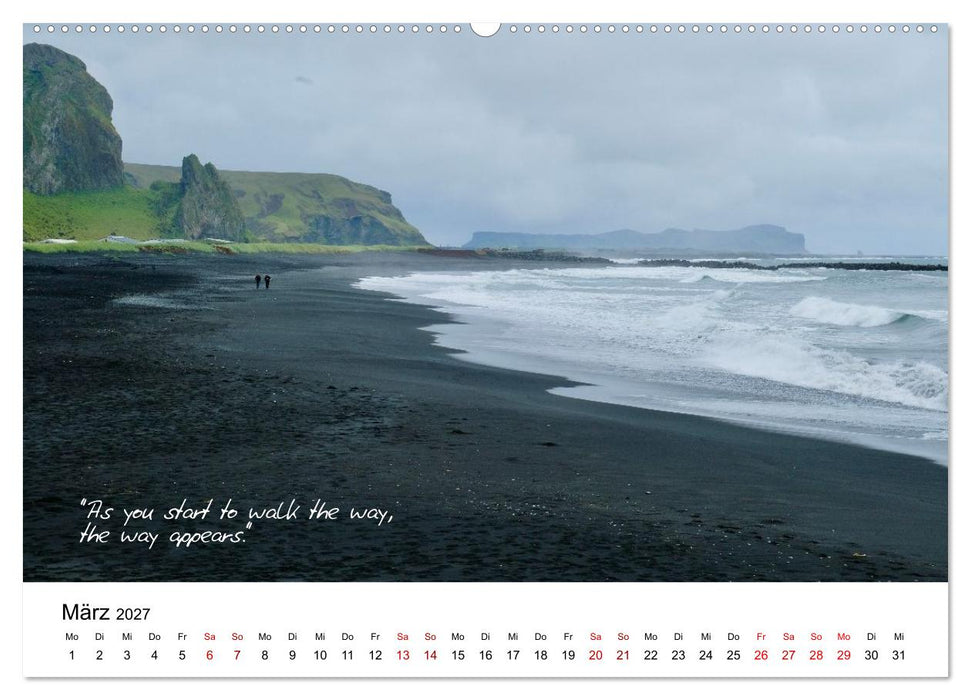 Islandherzen (CALVENDO Premium Wandkalender 2027)