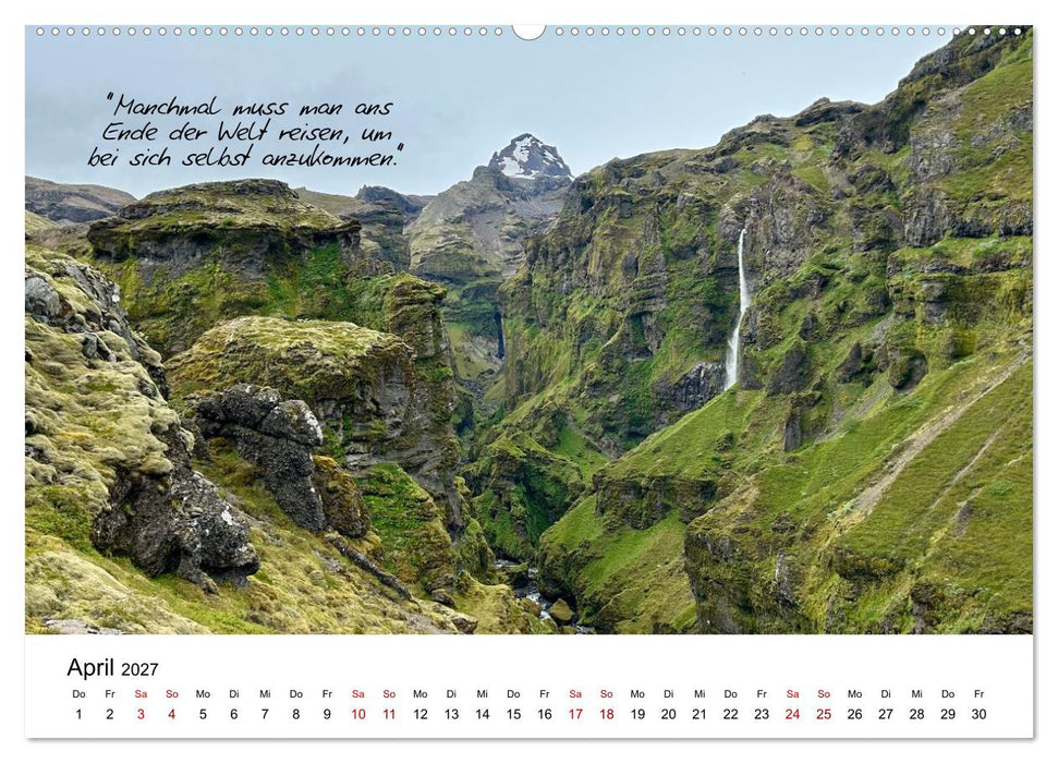 Islandherzen (CALVENDO Premium Wandkalender 2027)