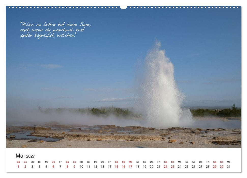 Islandherzen (CALVENDO Premium Wandkalender 2027)