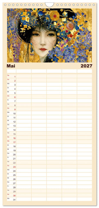 Goldene Jahreszeiten (CALVENDO Familienplaner 2027)