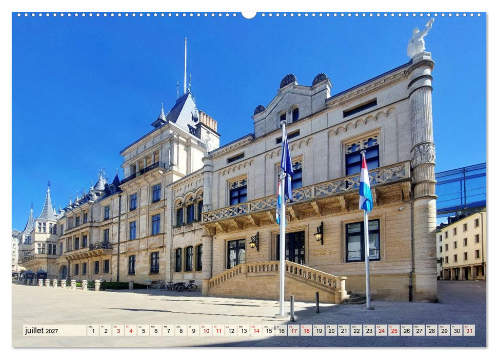 Luxembourg - Ville fascinante (CALVENDO Calendrier supérieur 2027)