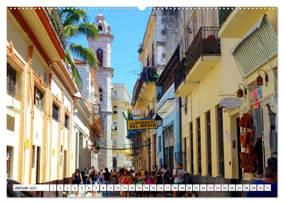 La Bodeguita del Medio - Hemingways Stammkneipe in Havanna (CALVENDO Wandkalender 2027)