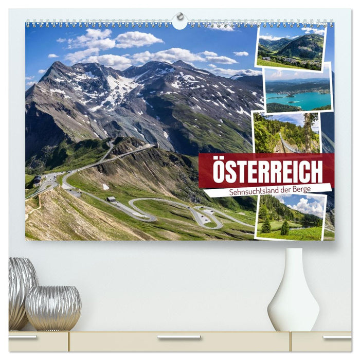 Österreich - Sehnsuchtsland der Berge (CALVENDO Premium Wandkalender 2027)
