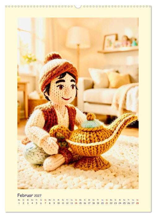 Gestrickte Märchenfiguren (CALVENDO Premium Wandkalender 2027)
