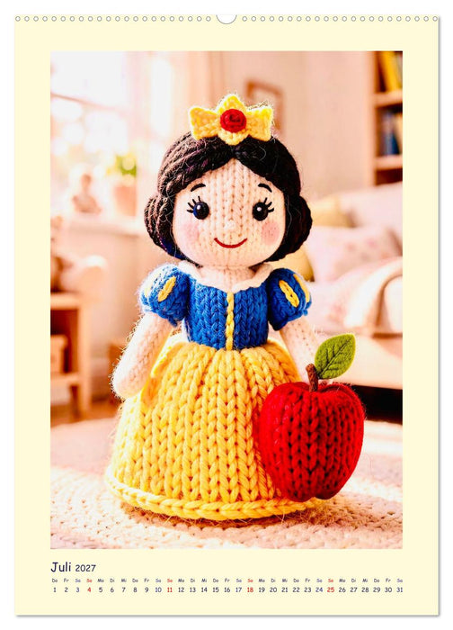 Gestrickte Märchenfiguren (CALVENDO Premium Wandkalender 2027)
