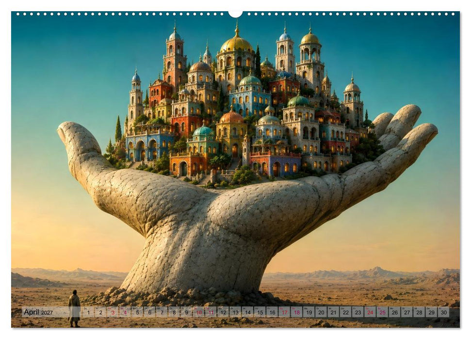 Vision und Imagination - 12 Bilder aus einer möglichen Zukunft (CALVENDO Premium Wandkalender 2027)
