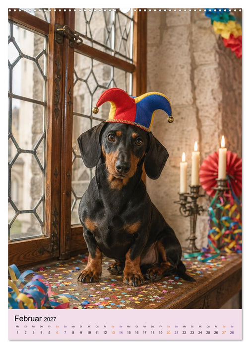 Dackelliebe auf Bayerisch (CALVENDO Wandkalender 2027)
