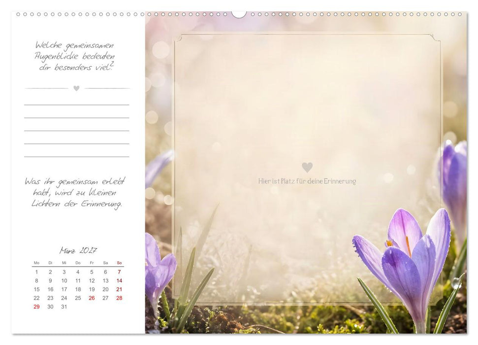 Mein Erinnerungsjahr - Zum Bewahren der Erinnerungen an mein geliebtes Tier (CALVENDO Wandkalender 2027)