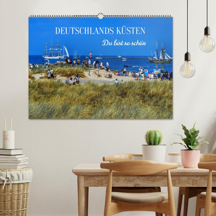 Deutschlands Küsten. Du bist so schön (CALVENDO Wandkalender 2027)