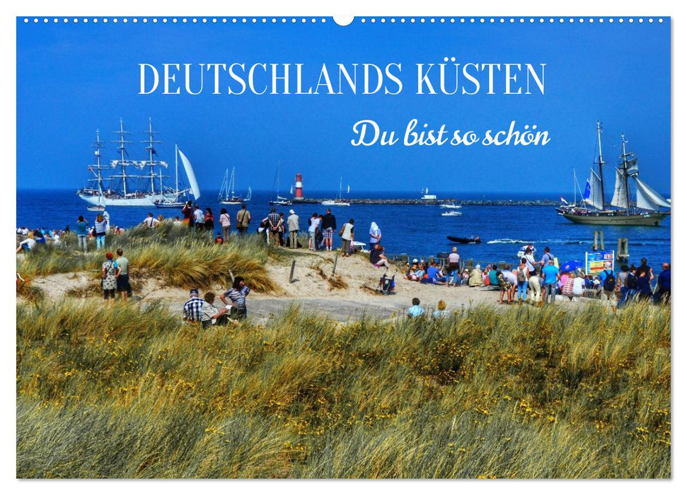 Deutschlands Küsten. Du bist so schön (CALVENDO Wandkalender 2027)