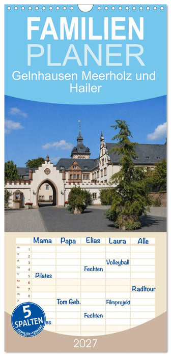 Gelnhausen Meerholz und Hailer (CALVENDO Familienplaner 2027)