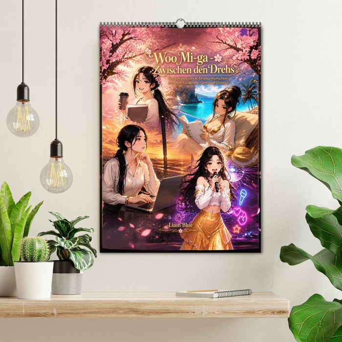 Woo Mi-ga - Zwischen den Drehs (CALVENDO Wandkalender 2027)