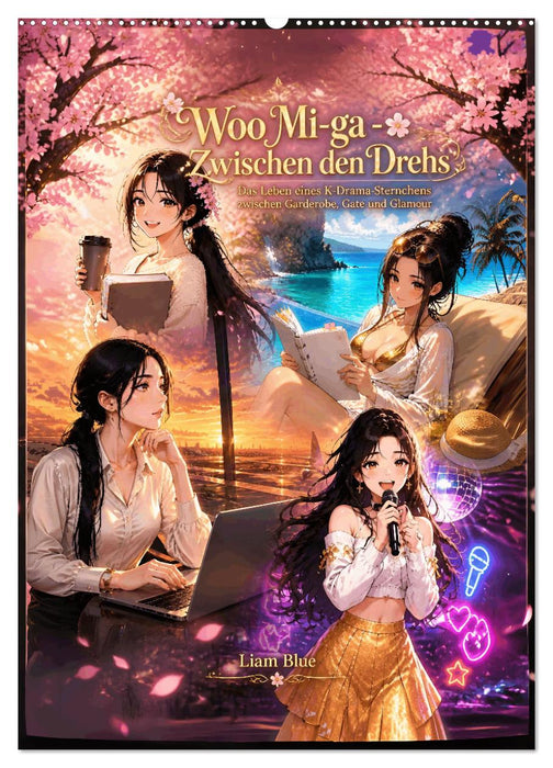 Woo Mi-ga - Zwischen den Drehs (CALVENDO Wandkalender 2027)