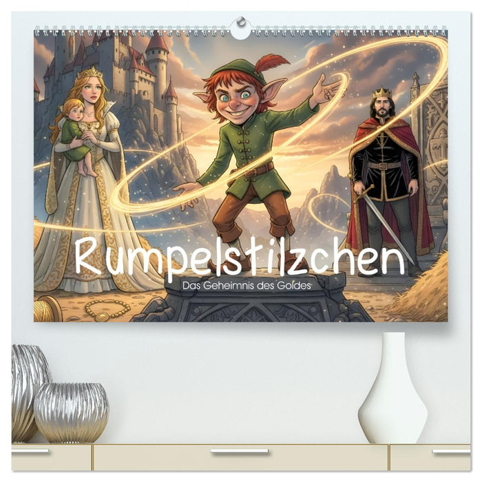 Rumpelstilzchen – Das Geheimnis des Goldes (CALVENDO Premium Wandkalender 2027)
