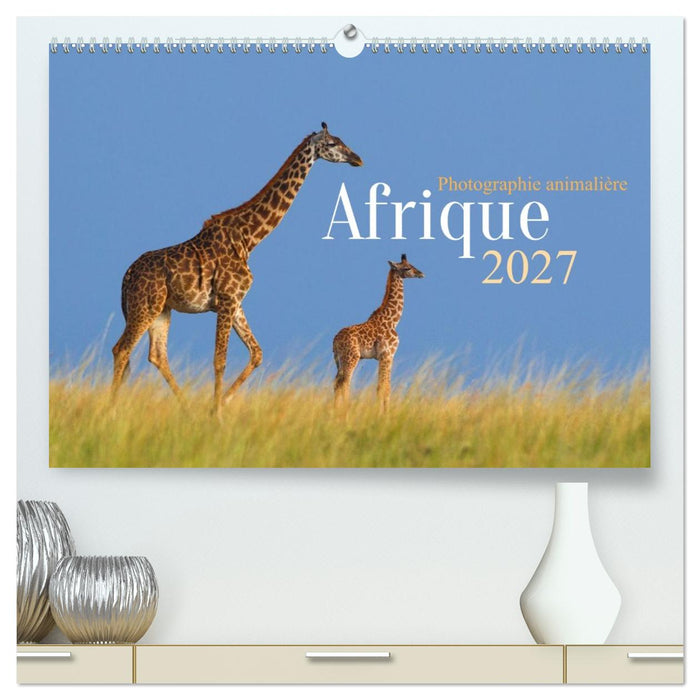 Afrique – Photographie animalière (CALVENDO Calendrier supérieur 2027)