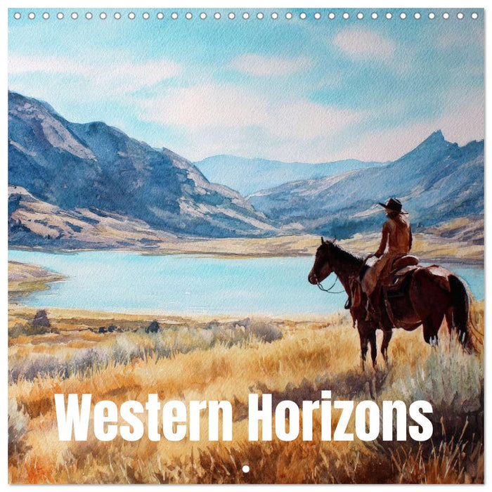 Western Horizons (CALVENDO Monthly Calendar 2027)