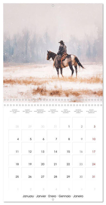 Western Horizons (CALVENDO Monthly Calendar 2027)