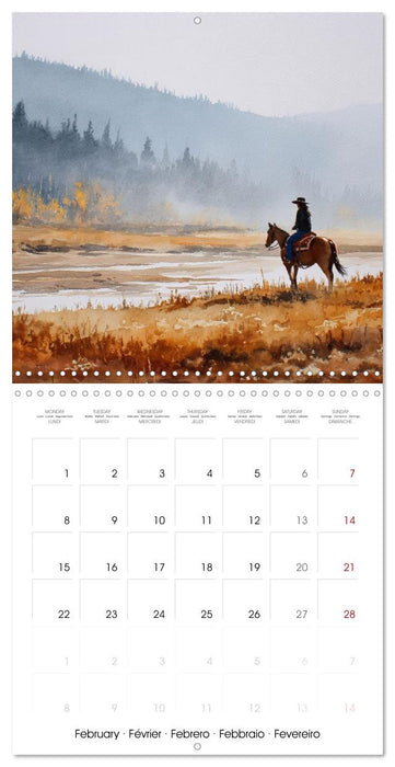 Western Horizons (CALVENDO Monthly Calendar 2027)