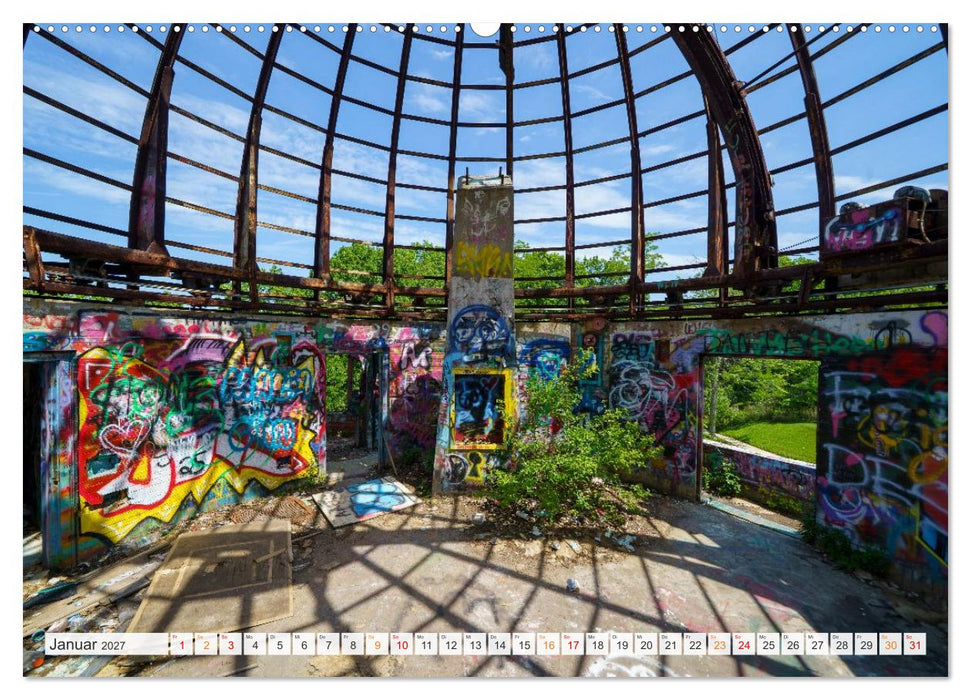Lost Places USA (CALVENDO Wandkalender 2027)