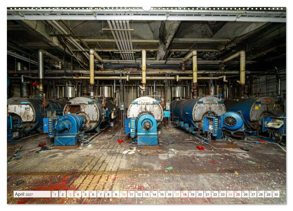 Lost Places USA (CALVENDO Wandkalender 2027)