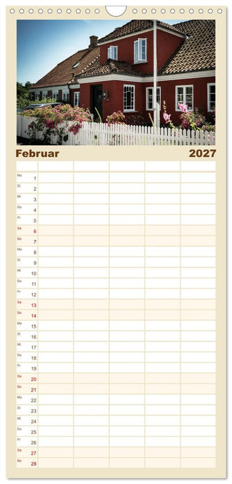 Fanø. Zauberhafte Nordseeinsel - Land und Leute (CALVENDO Familienplaner 2027)
