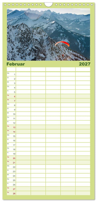 Traumhaftes Allgäu (CALVENDO Familienplaner 2027)