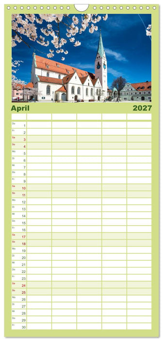 Traumhaftes Allgäu (CALVENDO Familienplaner 2027)