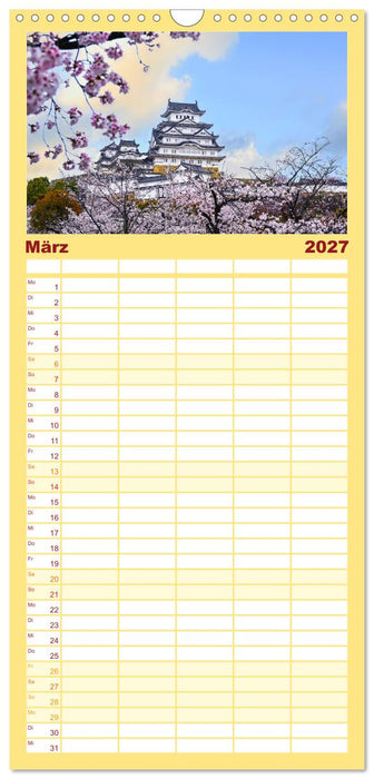 Zauberhaftes Japan (CALVENDO Familienplaner 2027)