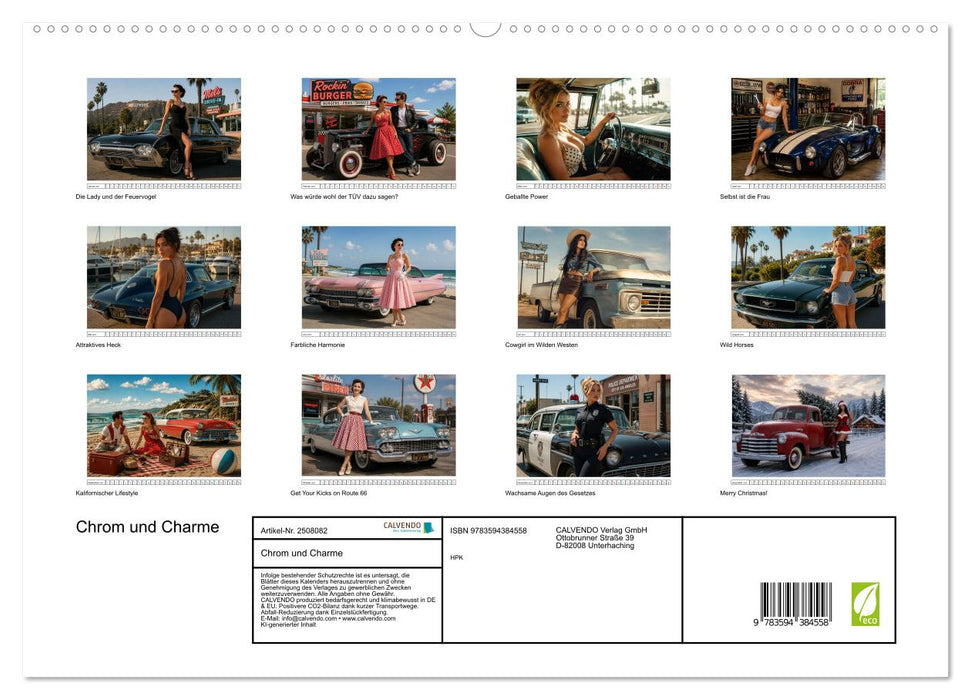 Chrom und Charme (CALVENDO Premium Wandkalender 2027)